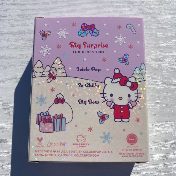 COLOURPOP HELLO KITTY BIG SURPRISE LUX GLOSS KIT - Picture 2 of 2